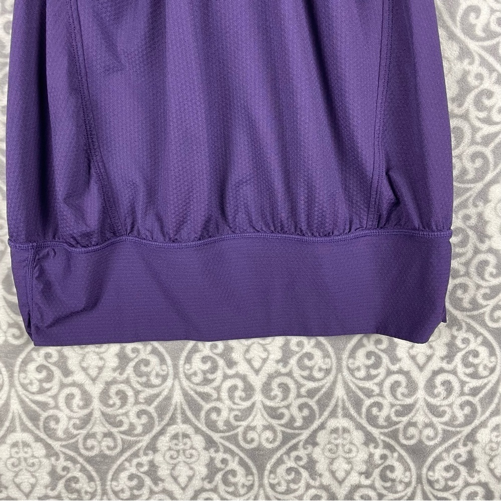 lululemon no limits tank lightweight built in bra purple baggy women's sz 8 - Picture 4 of 7